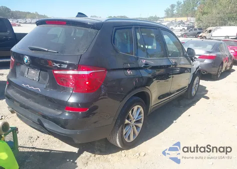 2017 BMW X3 xDrive28I из США, поврежденный, VIN 5UXWX9C59H0T02673